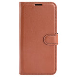 Xiaomi 14 Pro Faux Leather Case w. Wallet & Stand Function - Brown