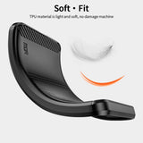 Xiaomi 14 Mofi Brewed Carbon Fiber Flexible Plastic Case - Black