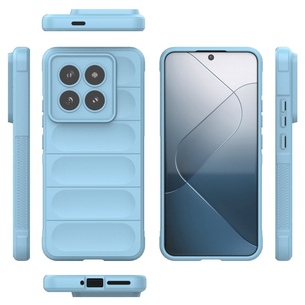 Xiaomi 14 Pro Flexible Plastic Case - Light Blue