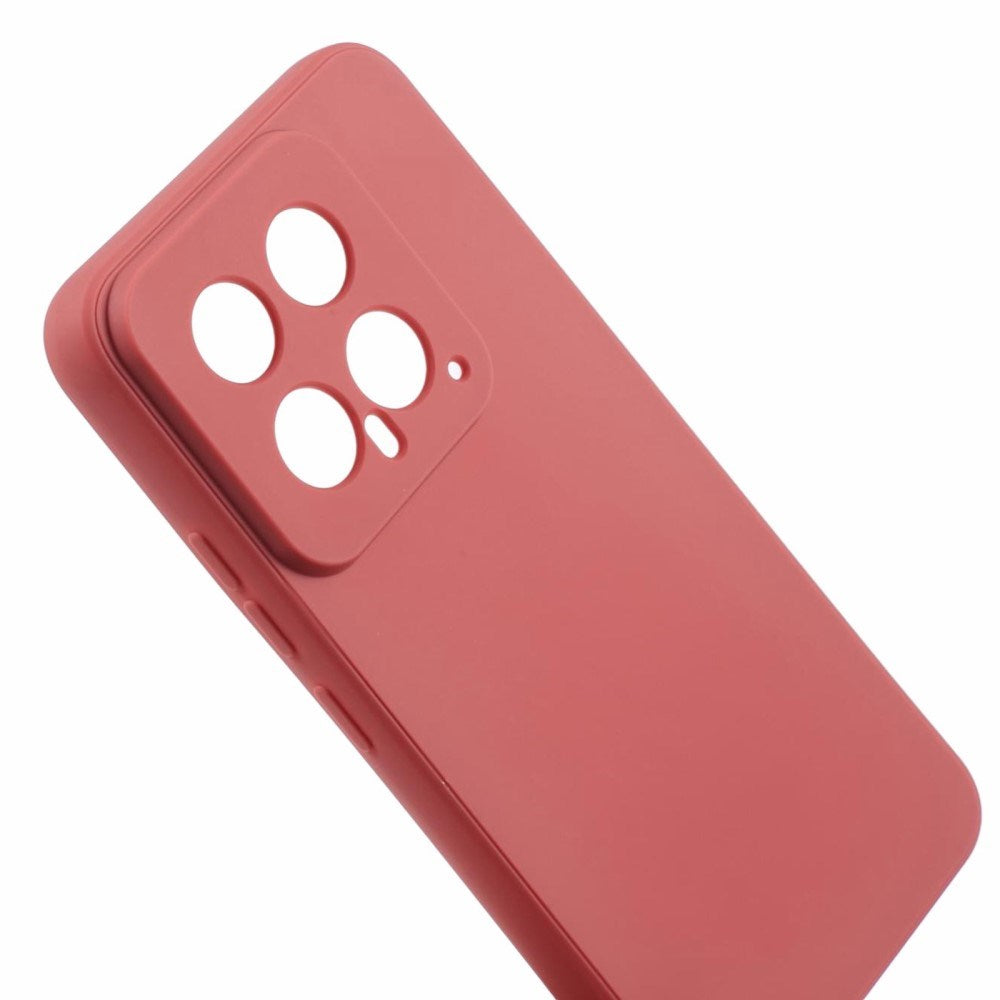 EIDERWOOD Xiaomi 14 Flexible TPU Plastic Case - Red