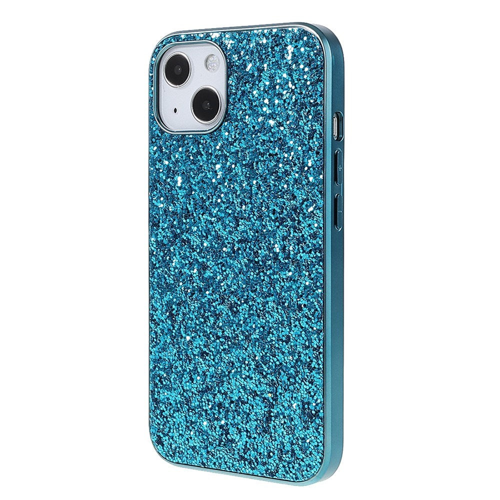 EIDERWOOD iPhone 14 Glitter Hybrid Case - Blue