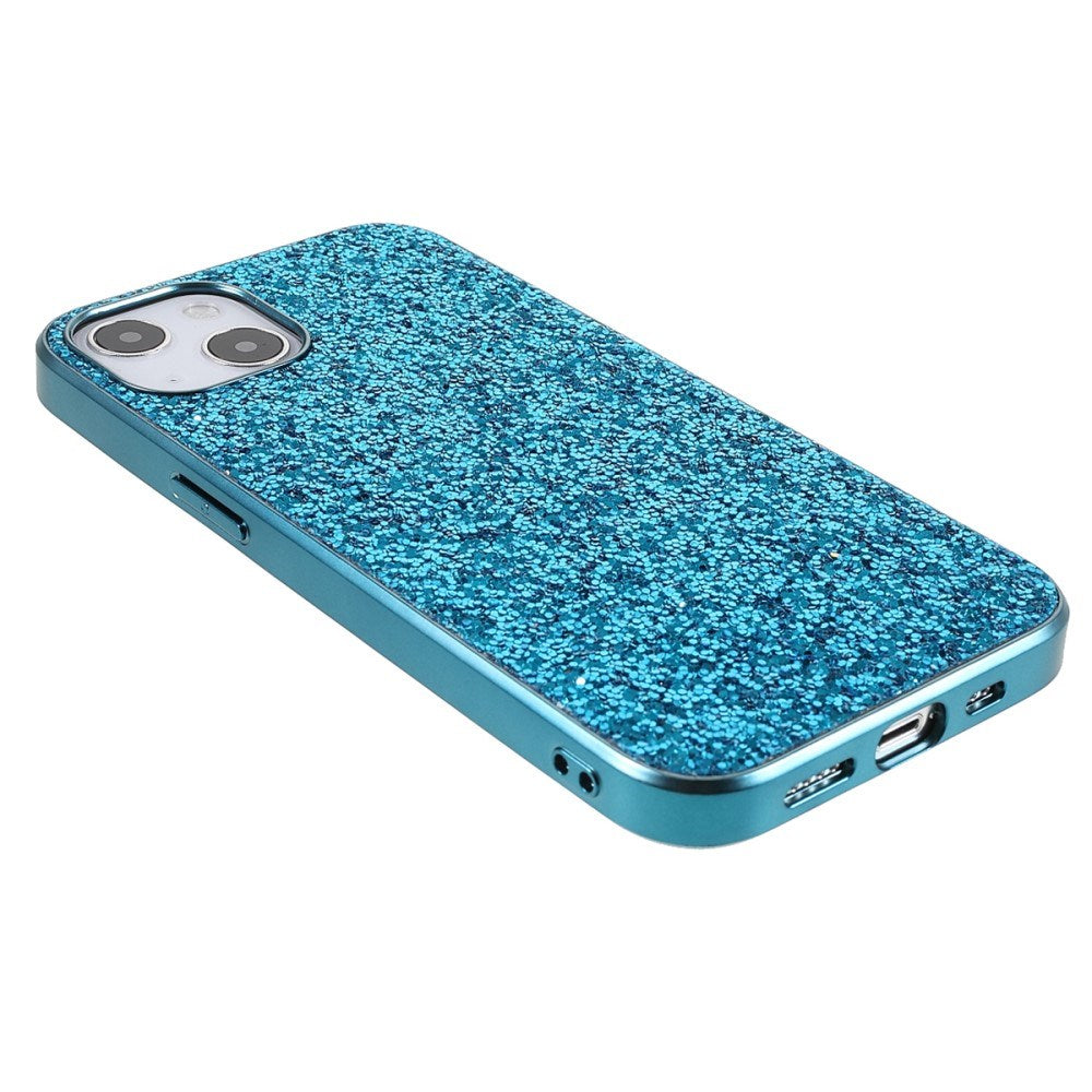 EIDERWOOD iPhone 14 Glitter Hybrid Case - Blue