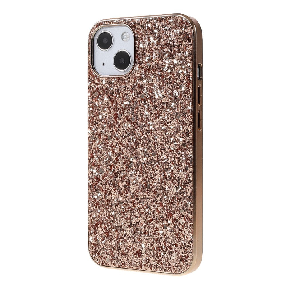 EIDERWOOD iPhone 14 Glitter Hybrid Case - Rose Gold