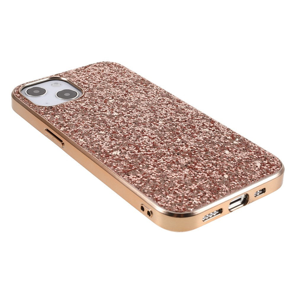 EIDERWOOD iPhone 14 Glitter Hybrid Case - Rose Gold