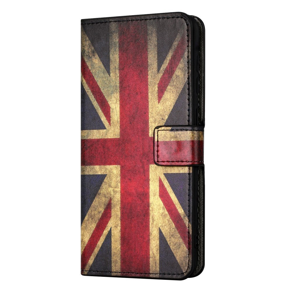 Samsung Galaxy A55 (5G) Artificial Leather Flip Case w. Wallet & Stand Function - Union Jack