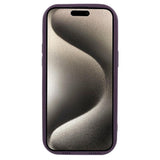 iPhone 15 Pro Flexible Plastic Case w. Wave Design - Mat Purple