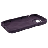 iPhone 15 Pro Flexible Plastic Case w. Wave Design - Mat Purple