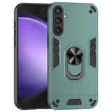 EIDERWOOD Samsung Galaxy S23 FE Tough Case with Kickstand - Green