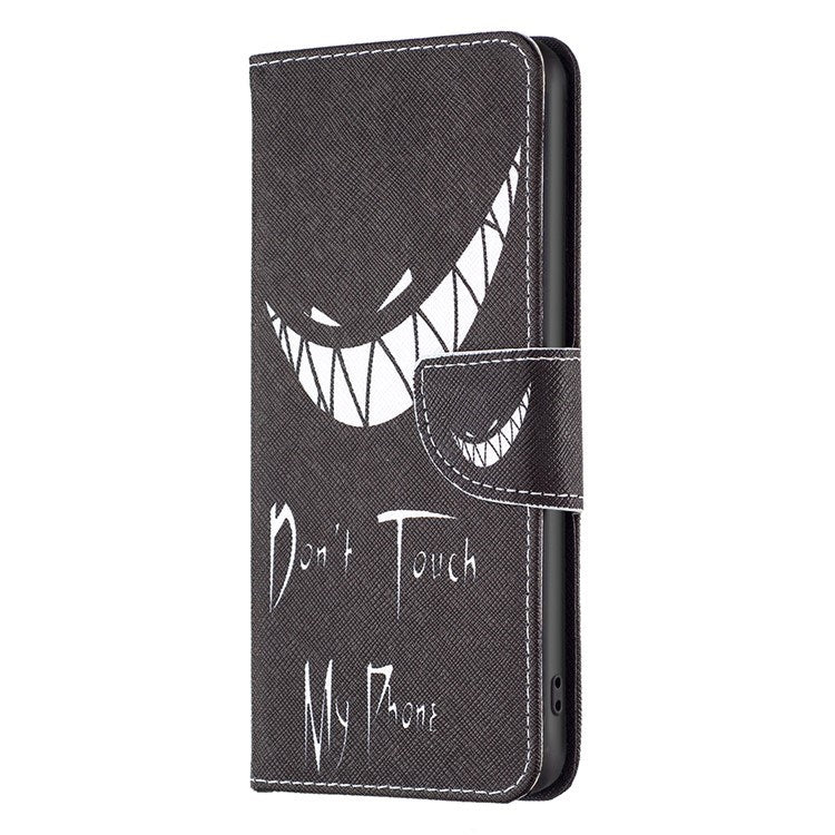EIDERWOOD Samsung Galaxy Xcover 7 Flip Case with 2 x Card Holder - "Don't Touch My Phone"