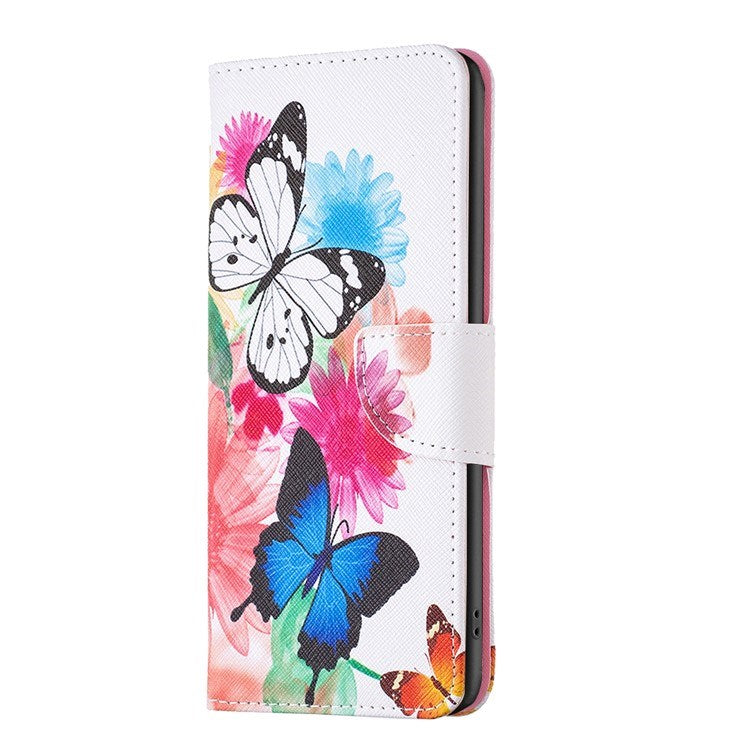 EIDERWOOD Samsung Galaxy Xcover 7 Flip Case with 2 x Card Holder - Butterflies & Flowers