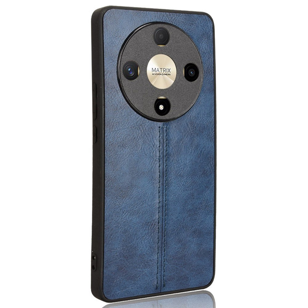 EIDERWOOD Honor Magic6 Lite (5G) Faux Leather Back Case - Blue