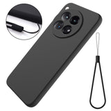 EIDERWOOD OnePlus 12R Liquid Silicone Case w. Strap - Black