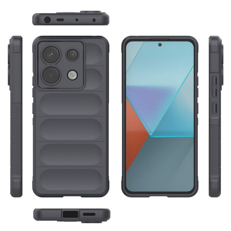 EIDERWOOD Xiaomi Redmi Note 13 (5G) Flexible Plastic Case - Dark Grey