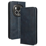 EIDERWOOD Honor Magic6 Pro (5G) Magnetic Faux Leather Flip Case - Blue