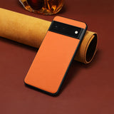 EIDERWOOD Google Pixel 6a Vegan Leather Case - Orange