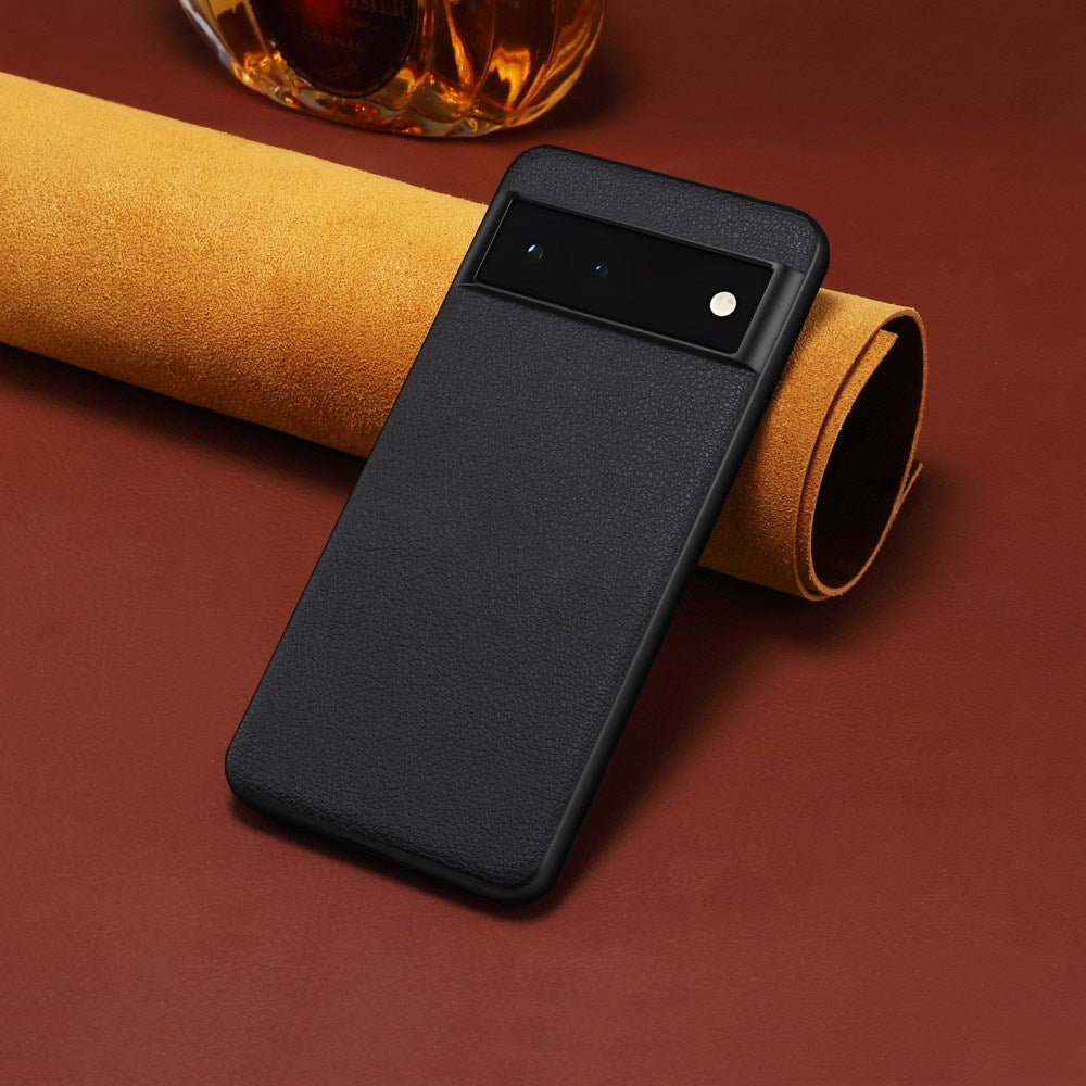 EIDERWOOD Google Pixel 6a Vegan Leather Case - Black