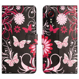 EIDERWOOD Samsung Galaxy Xcover 7 Flip Case with Card Holder & Stand Function - Butterflies
