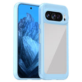 EIDERWOOD Google Pixel 9 / 9 Pro Hybrid Plastic Case - Transparent / Light Blue