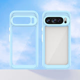 EIDERWOOD Google Pixel 9 / 9 Pro Hybrid Plastic Case - Transparent / Light Blue