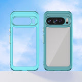 EIDERWOOD Google Pixel 9 / 9 Pro Hybrid Plastic Case - Transparent / Blue