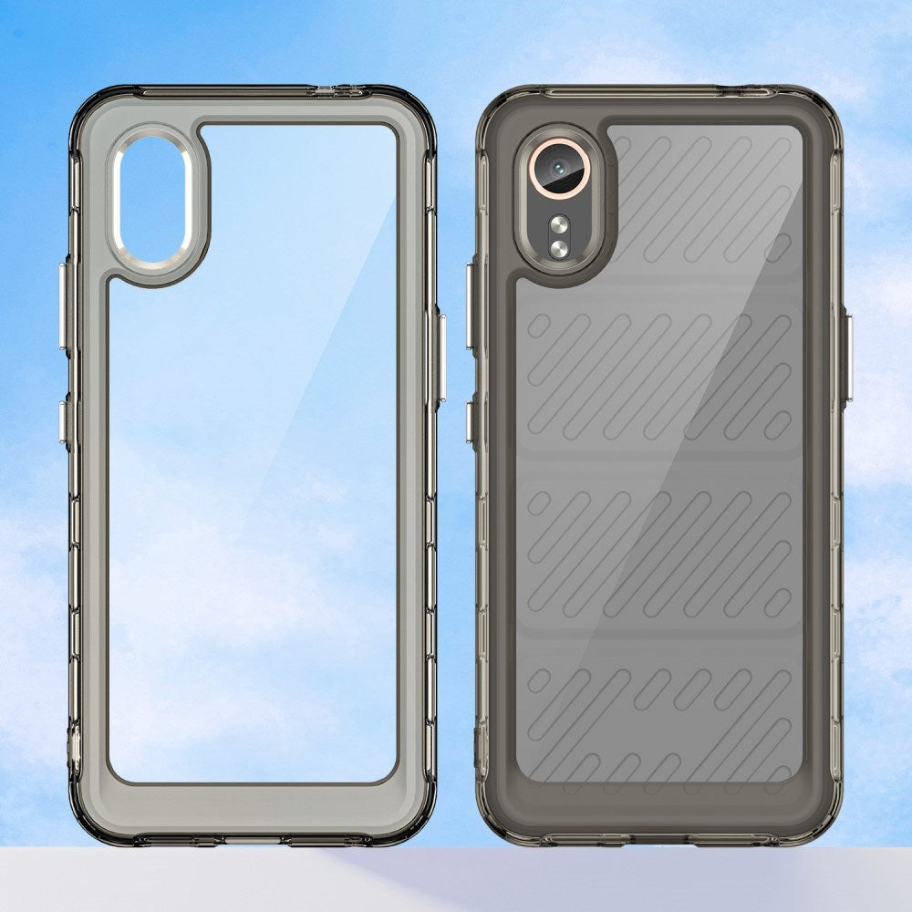 EIDERWOOD Samsung Galaxy Xcover 7 Hybrid Plastic Case - Transparent / Grey
