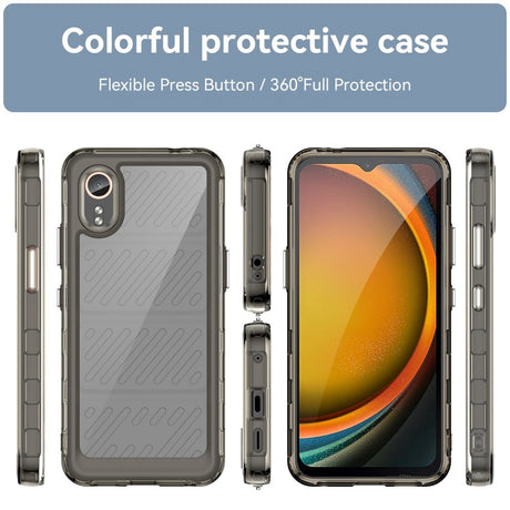 EIDERWOOD Samsung Galaxy Xcover 7 Hybrid Plastic Case - Transparent / Grey