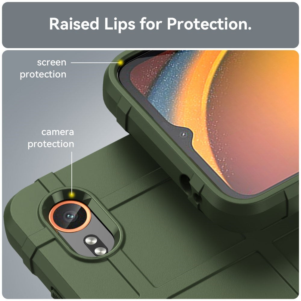EIDERWOOD Samsung Galaxy Xcover 7 Rugged Shield Series Tough Case - Green