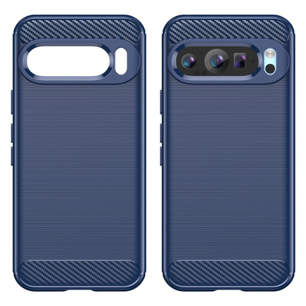 EIDERWOOD Google Pixel 9 / 9 Pro Brushed Carbon Case - Blue