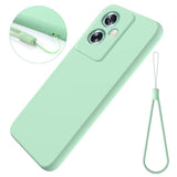 EIDERWOOD OnePlus Nord N30 SE (5G) Liquid Silicone Case w. Strap - Green