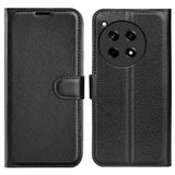 EIDERWOOD OnePlus 12R Faux Leather Flip Case with Cardholder & Stand Function - Brown