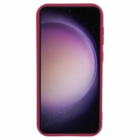 EIDERWOOD Samsung Galaxy S23+ (Plus) Anti-Slip Flexible Plastic Case - Red