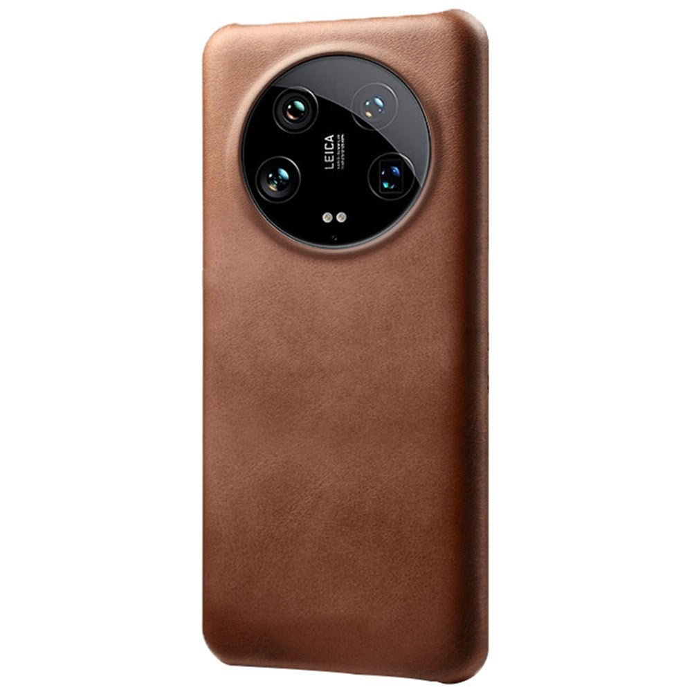 EIDERWOOD Xiaomi 14 Ultra Vegan Leather Case - Brown