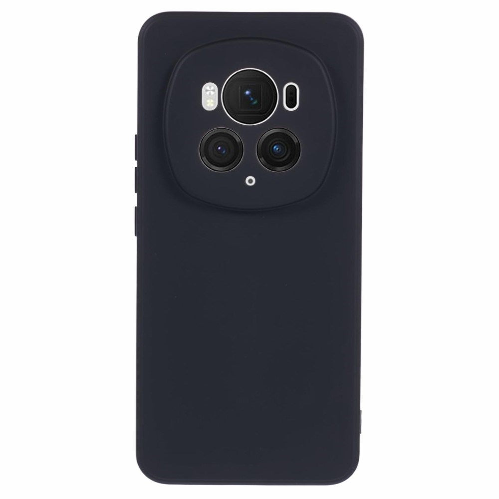 EIDERWOOD Honor Magic6 Pro 5G Case – Flexible Plastic Cover with Fiber Lining and Precise Lens Cutout - Black