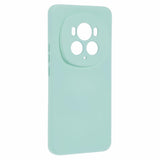 EIDERWOOD Honor Magic6 Pro 5G Case – Flexible Plastic Cover with Fiber Lining and Precise Lens Cutout- Turquoise