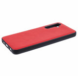 EIDERWOOD OnePlus Nord N30 SE (5G) Leather Coated Plastic Case - Red