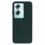 EIDERWOOD OnePlus Nord N30 SE (5G) Leather Coated Plastic Case - Green