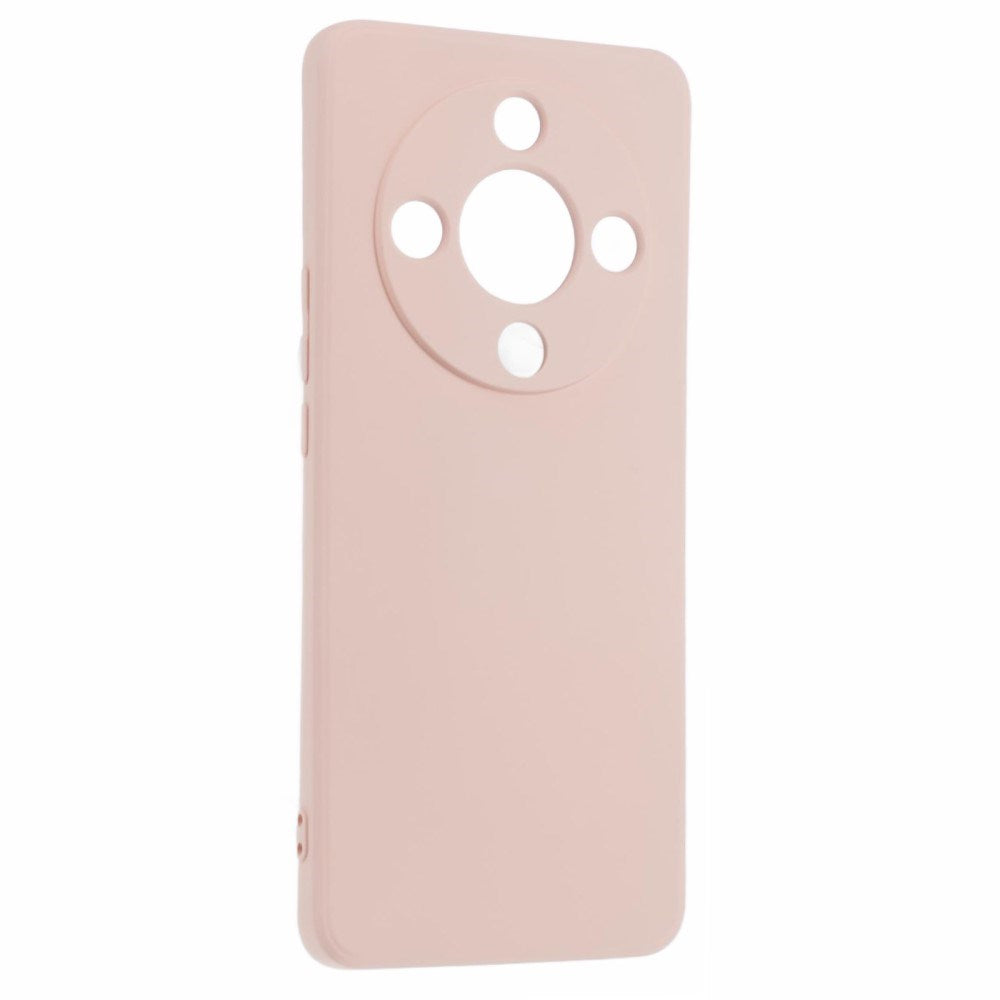 EIDERWOOD Honor Magic6 Lite 5G Case – Flexible Plastic Cover with Fiber Lining and Precise Lens Cutout - Pink