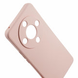 EIDERWOOD Honor Magic6 Lite 5G Case – Flexible Plastic Cover with Fiber Lining and Precise Lens Cutout - Pink