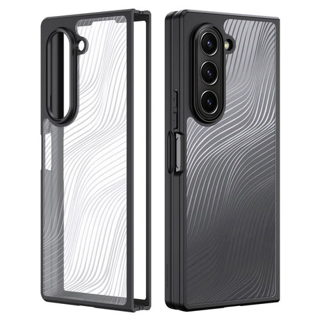 Samsung Galaxy Z Fold6 DUX DUCIS Aimo Series Plastic Case - Transparent / Black