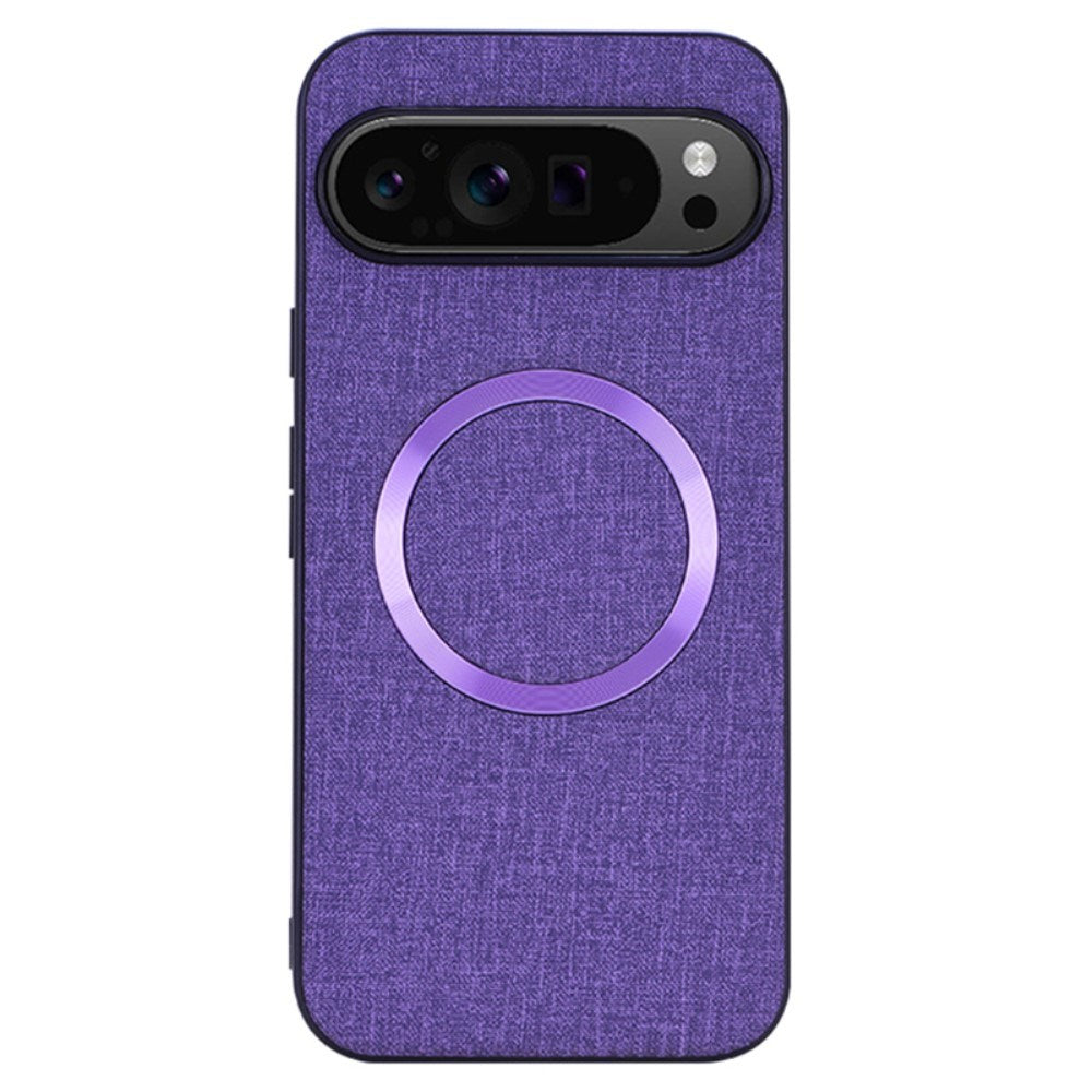 EIDERWOOD Google Pixel 9 / 9 Pro Plastic Case with Rough Texture - MagSafe Compatible - Purple