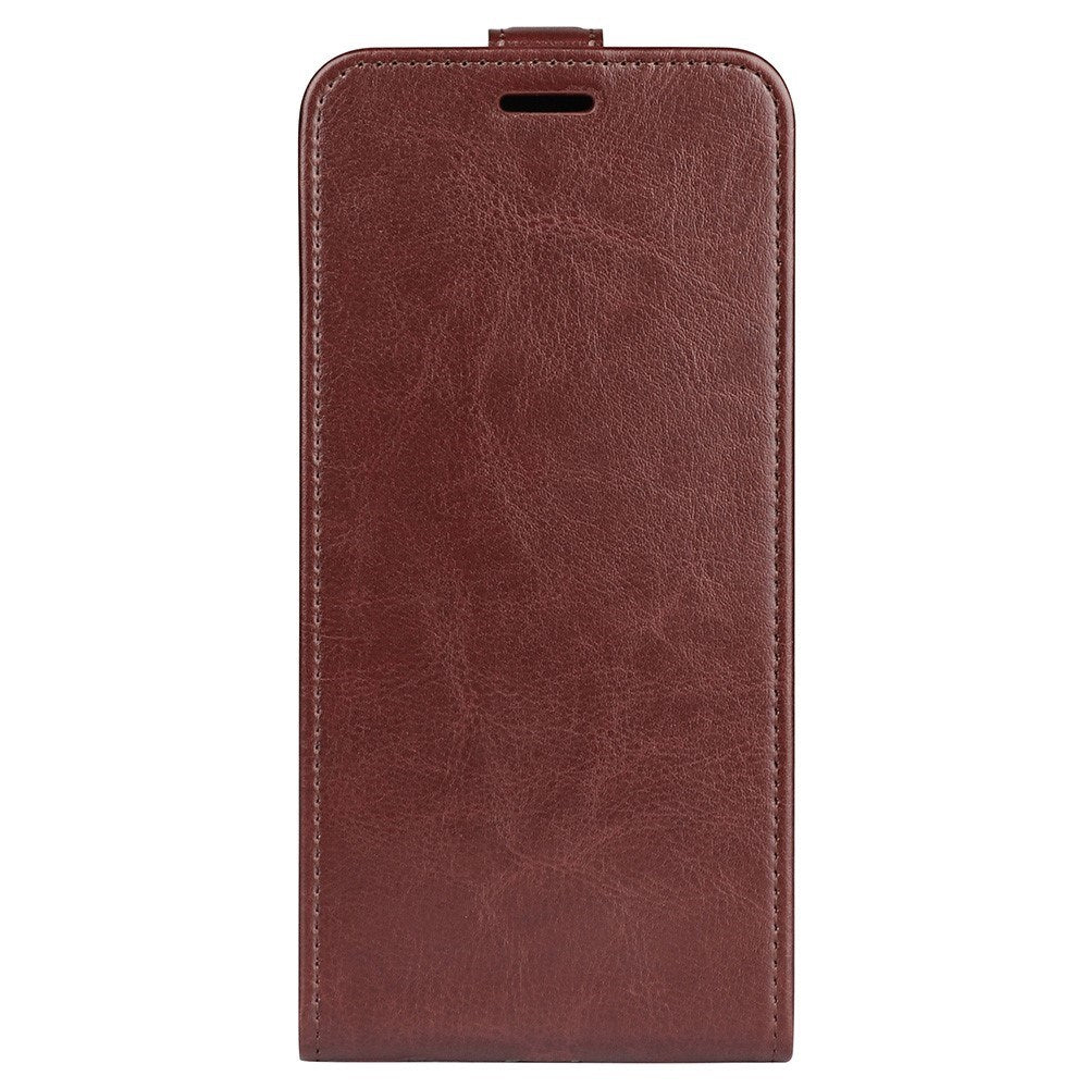 EIDERWOOD Xiaomi 14 Ultra Vertical Flip Leather Case w. Card Holder - Brown