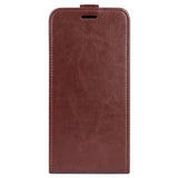 EIDERWOOD Xiaomi 14 Ultra Vertical Flip Leather Case w. Card Holder - Brown