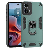 EIDERWOOD Motorola Moto G34 Tough Case w. Kickstand - Green