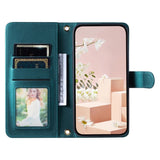 EIDERWOOD OnePlus Nord N30 SE (5G) / Oppo A79 (5G) / A2 (5G) Leather Case w. Strap & Crossbody Bag Function - Green