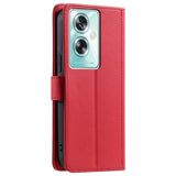 EIDERWOOD OnePlus Nord N30 SE (5G) / Oppo A79 (5G) / A2 (5G) Leather Case w. Strap & Crossbody Bag Function - Red