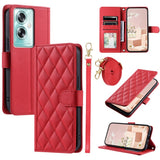 EIDERWOOD OnePlus Nord N30 SE (5G) / Oppo A79 (5G) / A2 (5G) Leather Case w. Strap & Crossbody Bag Function - Red