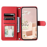 EIDERWOOD OnePlus Nord N30 SE (5G) / Oppo A79 (5G) / A2 (5G) Leather Case w. Strap & Crossbody Bag Function - Red