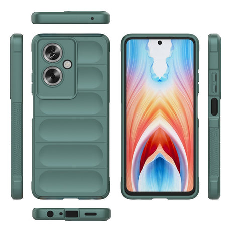 EIDERWOOD Oppo A79 (5G) / A2 (5G) Flexible Plastic Case - Green