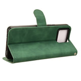 EIDERWOOD Asus Zenfone 11 Ultra Leather Flip Case w. Wallet & Stand Function - Green