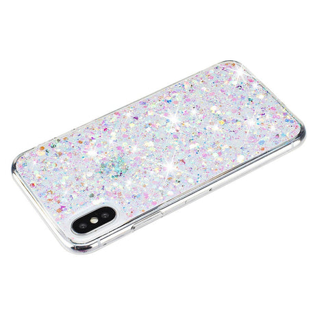 EIDERWOOD iPhone X / XS Glitter Case - Silver